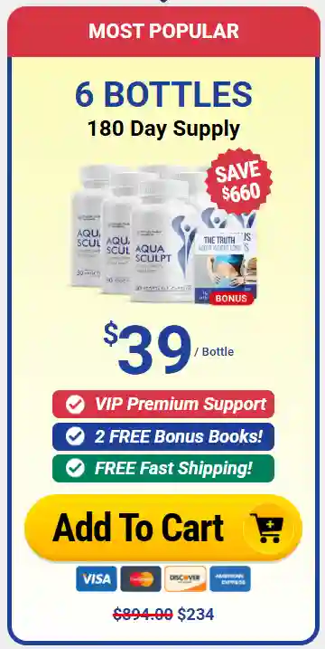 aquasculpt 6 bottle price